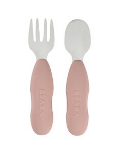 Lot de 2 pré-couverts inox
