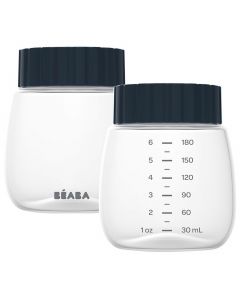 Set de 2 bouteilles 180 ml pour tire-lait double et simple