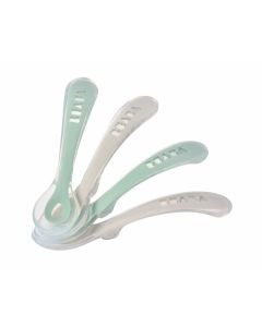 Set de 4 cuillères silicone 2ème âge