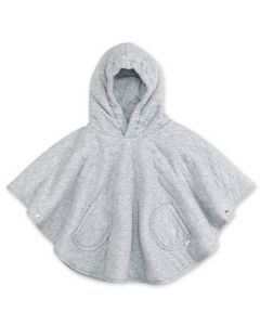 Poncho 9-36m - Pady quilted + jersey