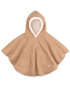 Poncho 9-36m - Pady quilted + teddy