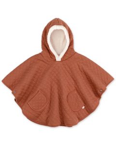 Poncho 9-36m - Pady quilted + teddy