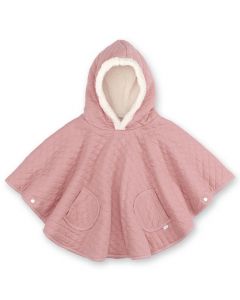 Poncho 9-36m - Pady quilted + teddy