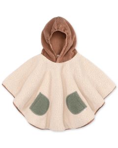 Poncho 9-36m - Teddy + pady jersey