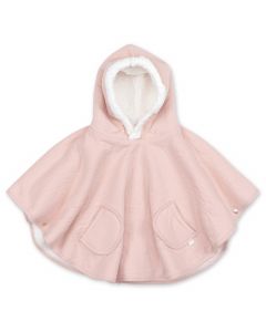 Poncho 9-36m - Tetra jersey + teddy