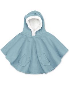 Poncho 9-36m - Tetra jersey + teddy