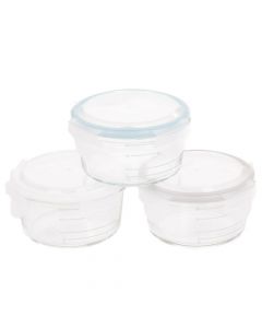 Bols de conservation en verre 3 x 280 ml
