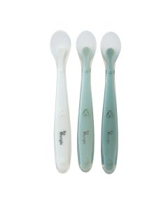 Lot de 3 cuillères en silicone douce