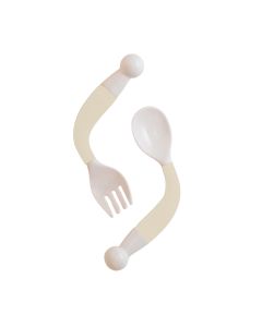 Set de cuillère et fourchette orientables (22 cm)