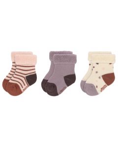 Lot de 3 paires de chaussettes bébé terry fleece - taille 12-14