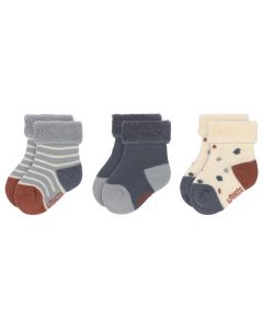 Lot de 3 paires de chaussettes bébé terry fleece - taille 12-14