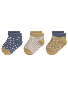 Lot de 3 paires de chaussettes sneaker - taille 15-18