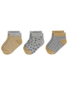 Lot de 3 paires de chaussettes sneaker - taille 12-14