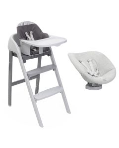 Chaise haute Crescendo Up + Siège naissance