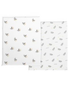 Lot de 2 draps housses pour Next 2 Me Forever