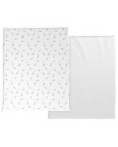 Lot de 2 draps housses pour Next 2 Me Forever