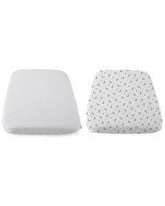 Lot de 2 draps housses pour Next 2 Me / Next 2 Me Dream