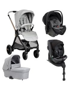 Trio Bellagio + nacelle Flexi + First Seat Recline + Bi-Seat Air + base 360°