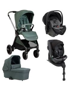 Trio Bellagio + nacelle Flexi + First Seat Recline + Bi-Seat Air + base 360°