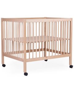 Parc en bois avec roues n° 97 - 75 x 95cm