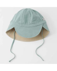 Chapeau de soleil anti-UV réversible 18-36m