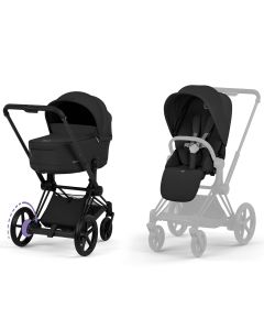 Duo e-Priam 3 + nacelle pliable