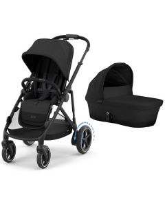 Duo poussette e-Gazelle S + nacelle