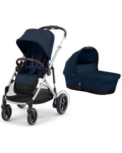 Duo poussette e-Gazelle S + nacelle
