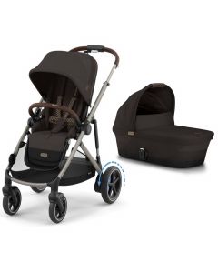 Duo poussette e-Gazelle S + nacelle
