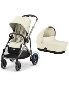 Duo poussette e-Gazelle S + nacelle