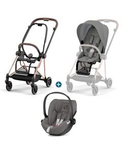 Duo poussette Mios 3 + Cloud Z i-Size