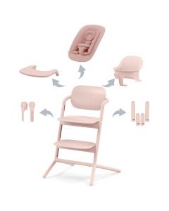 Pack 4-en-1 chaise haute Lemo 2