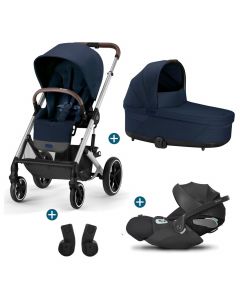 Poussette trio 2025 bebe de luxe
