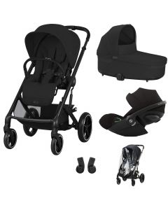 Trio Balios S Lux 3 + nacelle S Lux + Cloud G i-Size + habillage-pluie poussette