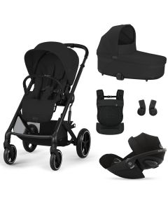 Trio Balios S Lux 3 + nacelle S Lux + Cloud G i-Size + porte-bébé Amya