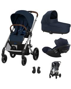Trio Balios S Lux 3 + nacelle S Lux + Cloud G i-Size + habillage-pluie poussette
