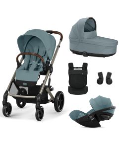 Trio Balios S Lux 3 + nacelle S Lux + Cloud G3 i-Size + porte-bébé Amya