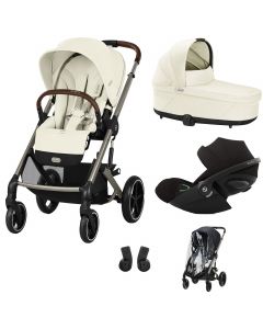 Trio Balios S Lux 3 + nacelle S Lux + Cloud G i-Size + habillage-pluie poussette