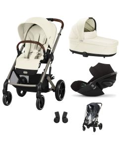 Trio Balios S Lux 3 + nacelle S Lux + Cloud G i-Size + habillage-pluie poussette
