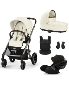 Trio Balios S Lux 3 + nacelle S Lux + Cloud G3 i-Size + porte-bébé Amya