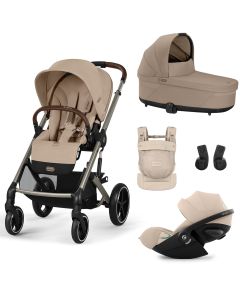 Trio Balios S Lux 3 + nacelle S Lux + Cloud G3 i-Size + porte-bébé Amya