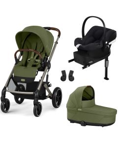 Trio Balios S Lux 3 + nacelle S Lux + Aton B2 i-Size + Base One