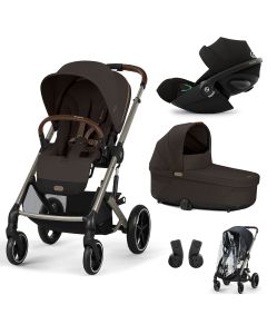 Trio Balios S Lux 3 + nacelle S Lux + Cloud G3 i-Size + habillage-pluie poussette