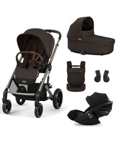 Trio Balios S Lux 3 + nacelle S Lux + Cloud G3 i-Size + porte-bébé Amya