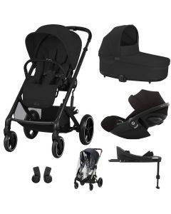 Trio Balios S Lux 3 + nacelle S Lux + Cloud G + Base G + habillage-pluie poussette