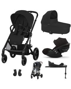 Trio Balios S Lux 3 + nacelle S Lux + Cloud G + Base G + habillage-pluie poussette