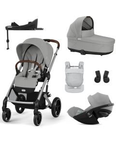 Trio Balios S Lux 3 + nacelle S Lux + Cloud G3 i-Size + Base G3 + porte-bébé Amya