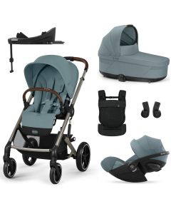 Trio Balios S Lux 3 + nacelle S Lux + Cloud G i-Size + Base G + porte-bébé Amya