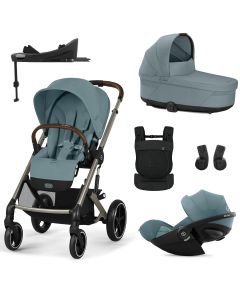 Trio Balios S Lux 3 + nacelle S Lux + Cloud G3 i-Size + Base G3 + porte-bébé Amya