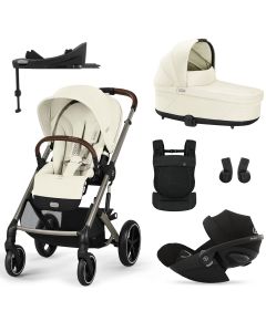 Trio Balios S Lux 3 + nacelle S Lux + Cloud G i-Size + Base G + porte-bébé Amya